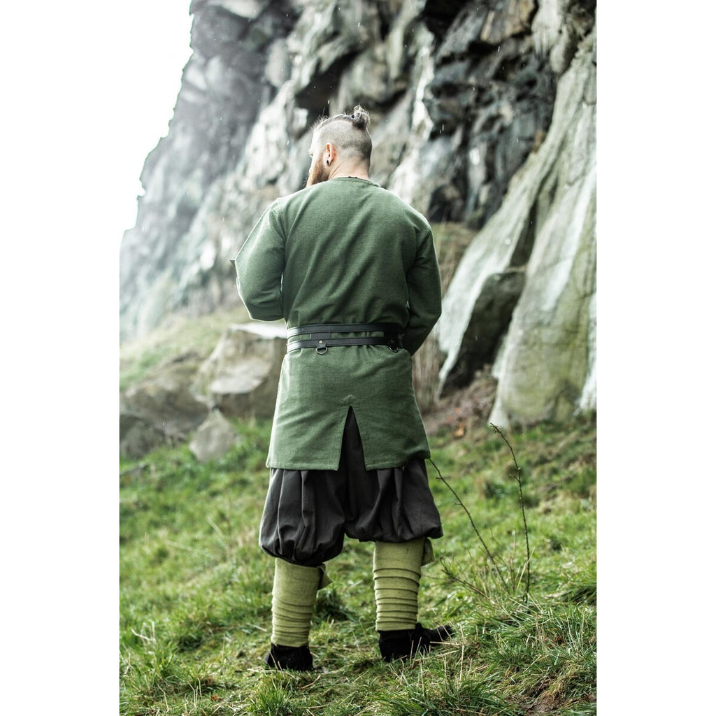 Productafbeelding Middeleeuwse Viking tuniek Balduin groen