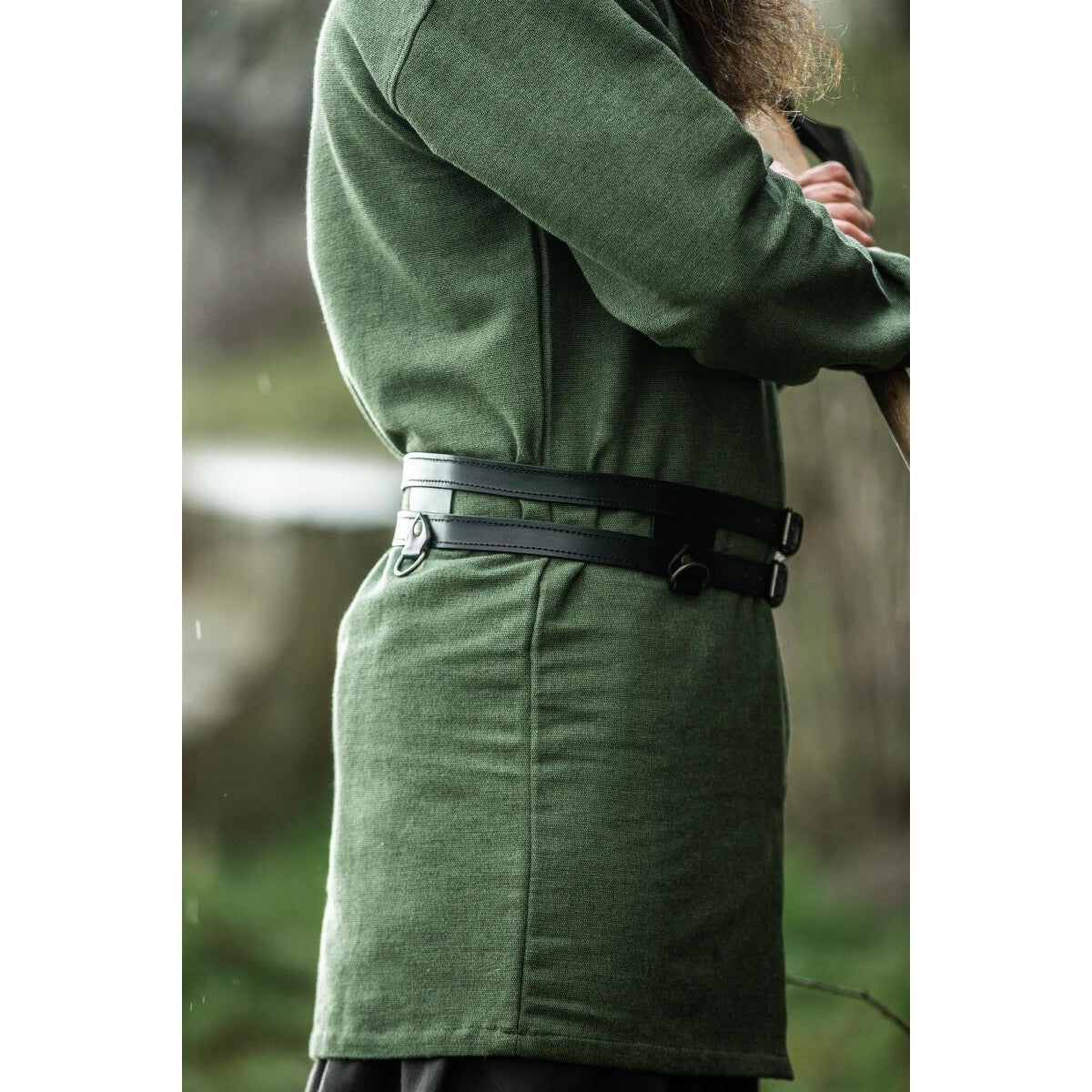 Productafbeelding Middeleeuwse Viking tuniek Balduin groen