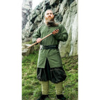 Productafbeelding Middeleeuwse Viking tuniek Balduin groen