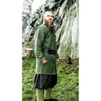 Productafbeelding Middeleeuwse Viking tuniek Balduin groen