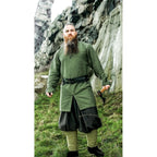 Productafbeelding Middeleeuwse Viking tuniek Balduin groen