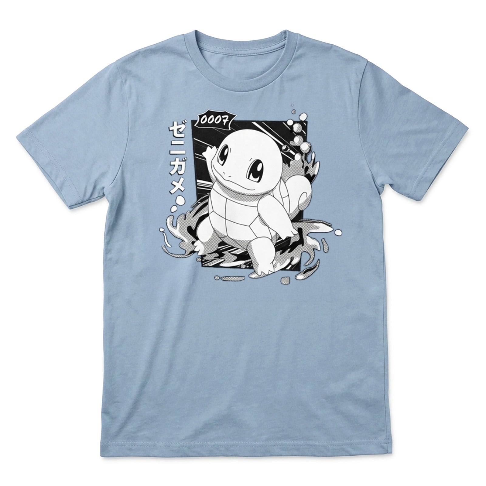 Productafbeelding Pokémon - Squirtle Katakana Vintage T-shirt