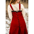 Productafbeelding Middeleeuwse Viking overjurk Alena rood