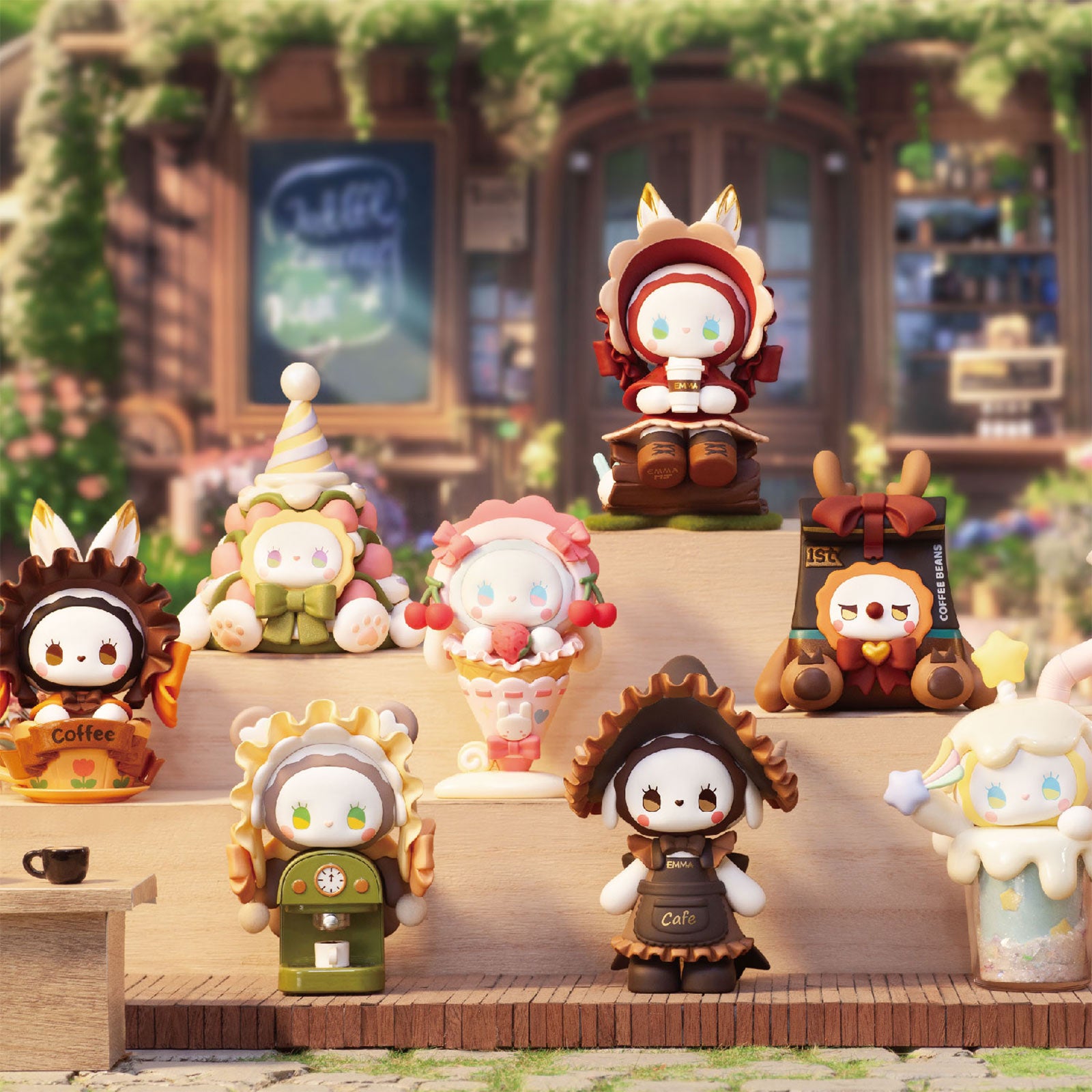 Productafbeelding Emma Secret Forest - Coffee Shop Mystery Figure Display E1094534