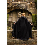 Product image Medieval Cloak with Embroidery Erna black