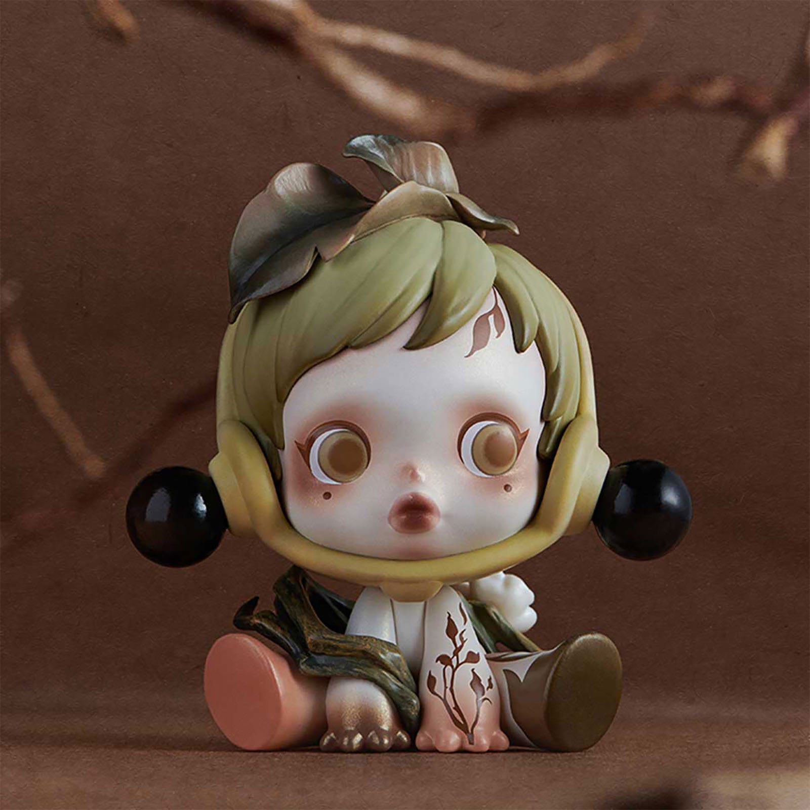 Productafbeelding Skullpanda - The Ink Plum Blossom Pop Mart Mystery Figur Display E1094554