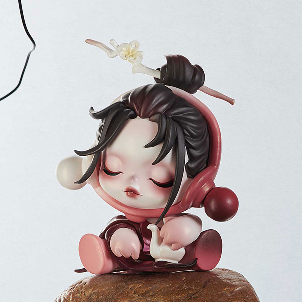 Productafbeelding Skullpanda - The Ink Plum Blossom Pop Mart Mystery Figur Display E1094554