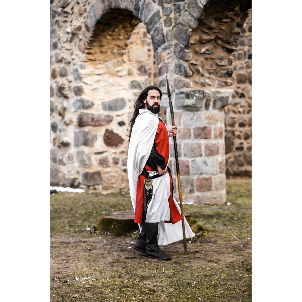 Product image Medieval Cloak of the Templar Knight Arnulf white-red