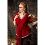 Productafbeelding Middeleeuwse vikingtunika Matilda rood