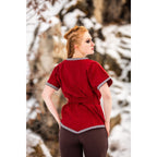 Productafbeelding Middeleeuwse vikingtunika Matilda rood