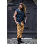 Productafbeelding Middeleeuws klassiek wambuis Charles blauw