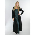 Productafbeelding Middeleeuwse jurk Medusa zwart-blauw