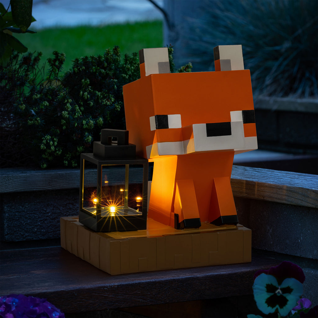 Productafbeelding Minecraft - Vos 3D Solar Lamp