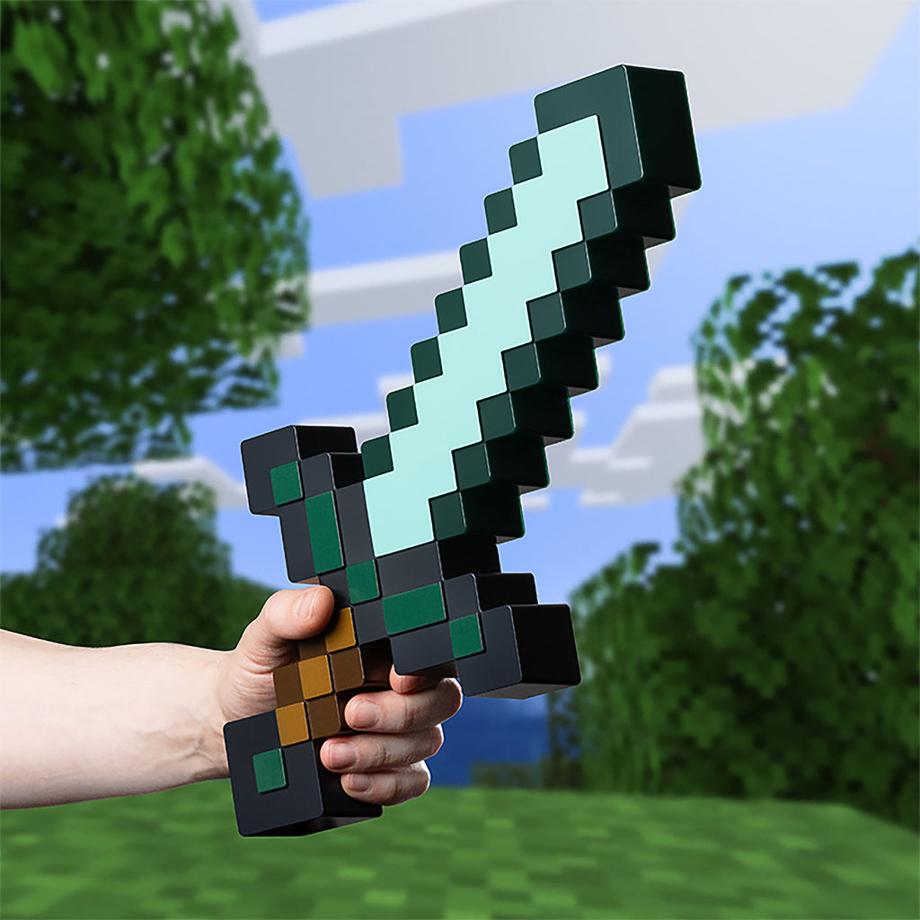 Productafbeelding Minecraft - Diamanten Zwaard Lamp