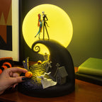 Productafbeelding The Nightmare Before Christmas - Jack en Sally diorama tafellamp
