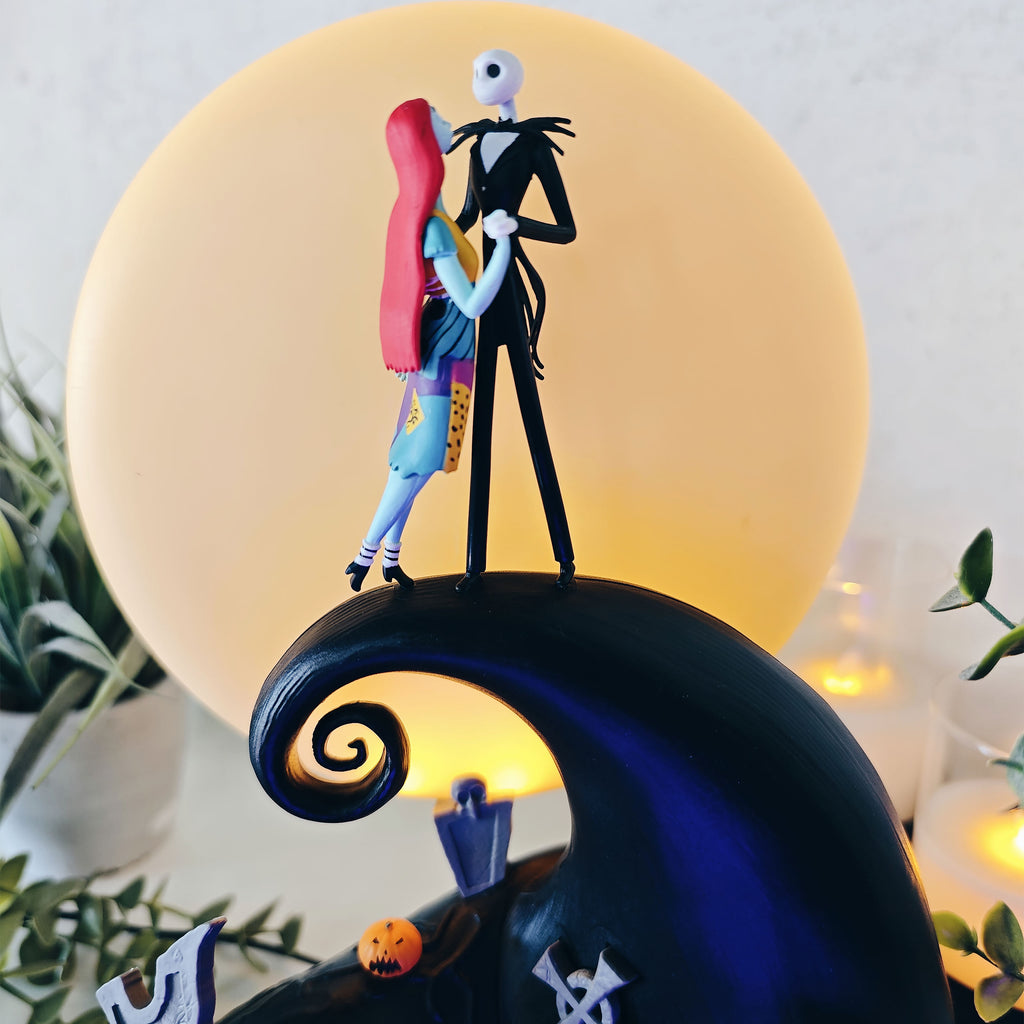 Productafbeelding The Nightmare Before Christmas - Jack en Sally diorama tafellamp