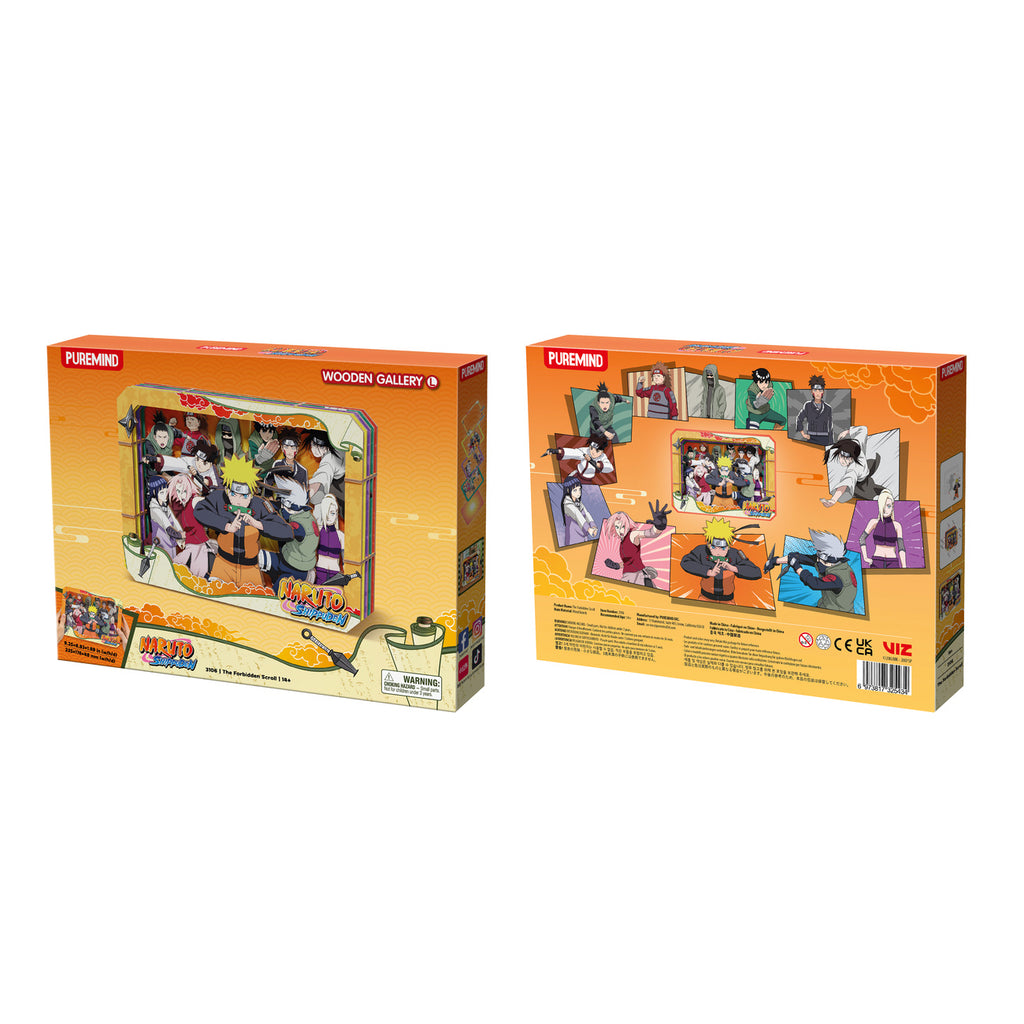 Productafbeelding Naruto Shippuden - Groep Houten Galerie Fotolijst