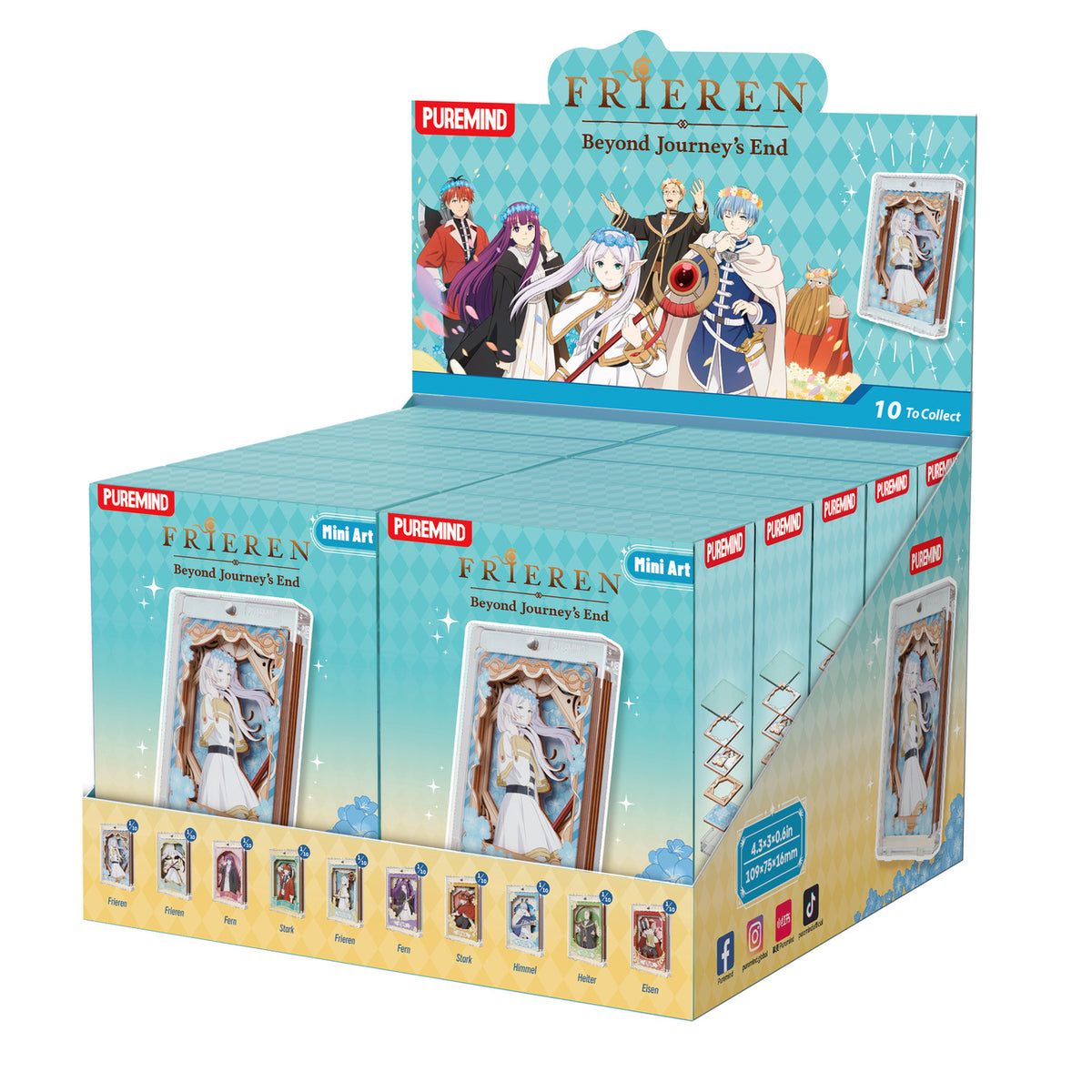 Productafbeelding Frieren - Characters Mystery Mini Beeld Display E1095646