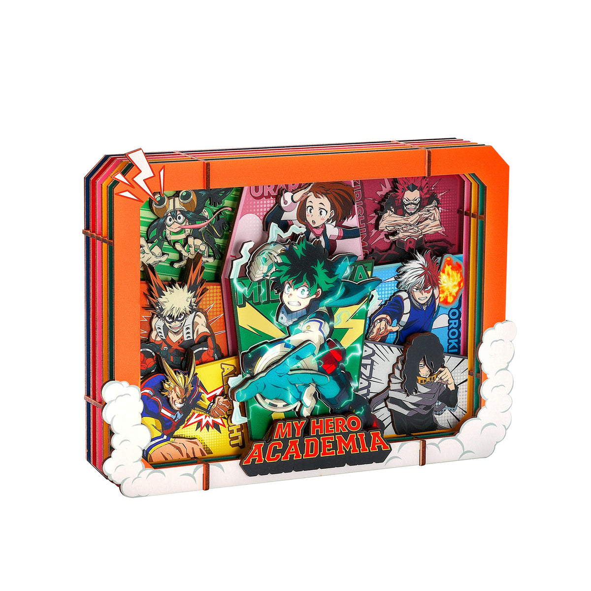 Productafbeelding My Hero Academia - High School houten galerij fotolijst