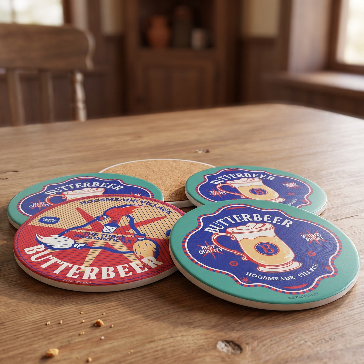 Productafbeelding Harry Potter - Boterbier Onderzetters set van 4