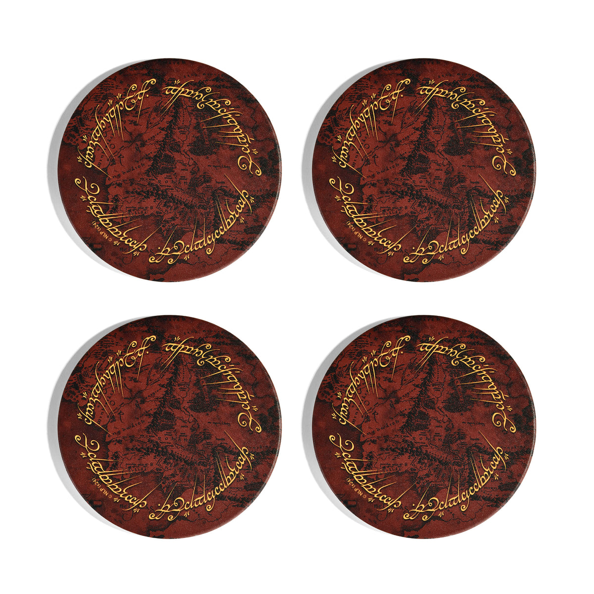 Product image The Lord of the Rings - The One Ring Coaster Set of 4