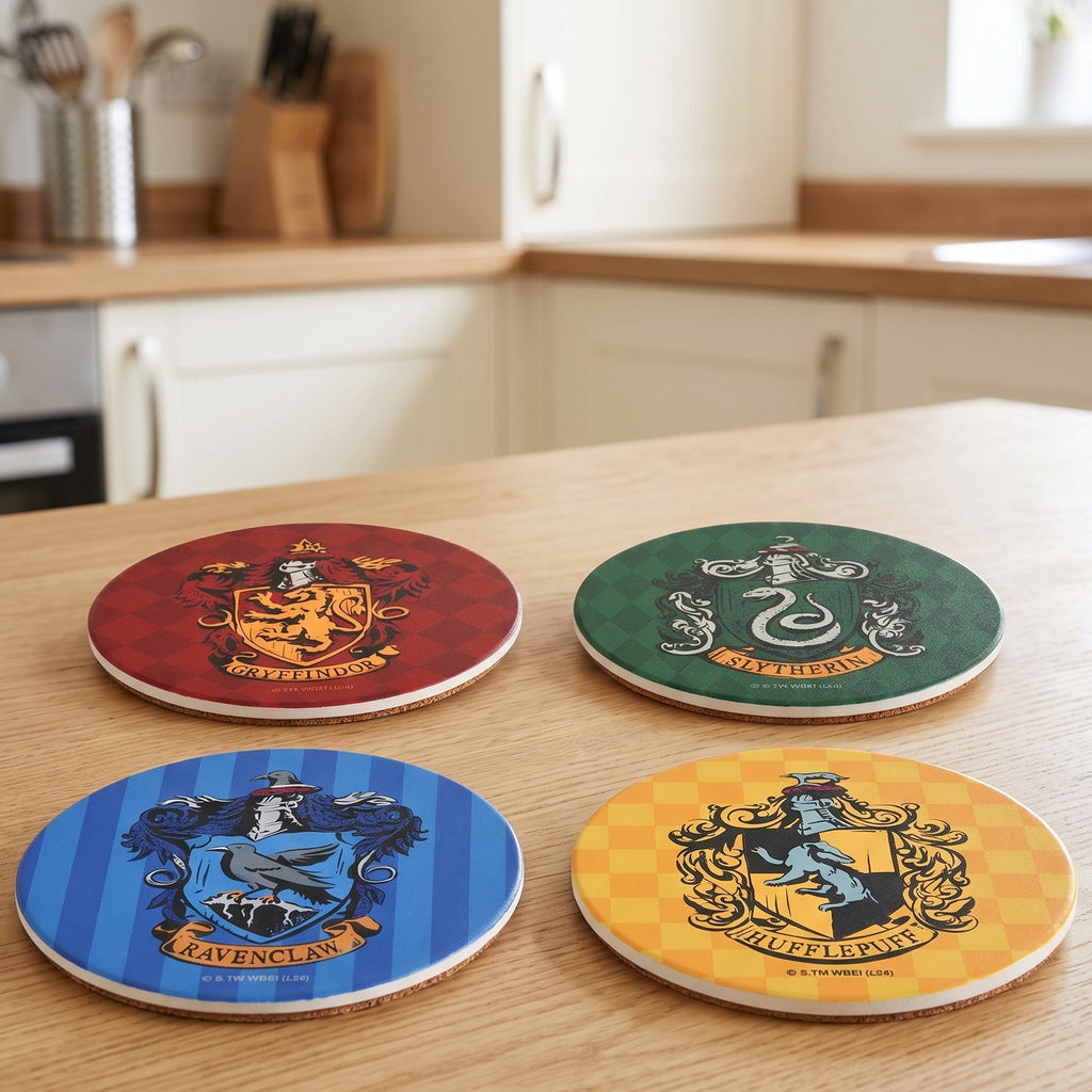 Product image Harry Potter - House Crests Coaster Set of 4