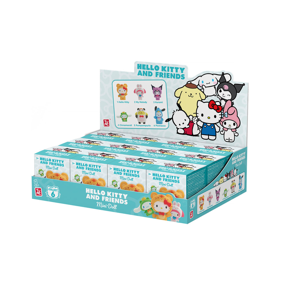 Productafbeelding Hello Kitty & Friends – Mini-pop Forest Friends Series Mystery Figuren Display