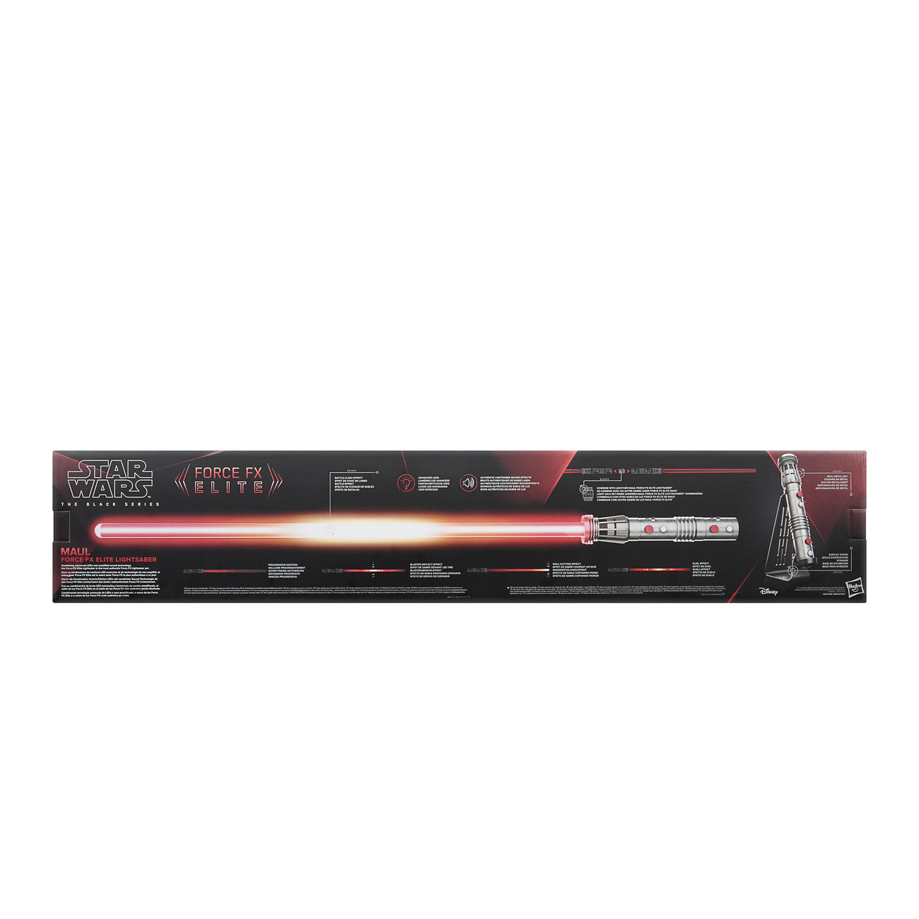 Productafbeelding Star Wars - Darth Maul Force FX Elite Black Series Lightsaber