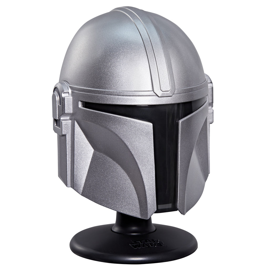 Productafbeelding Star Wars - Mandalorian mini helm replica op sokkel