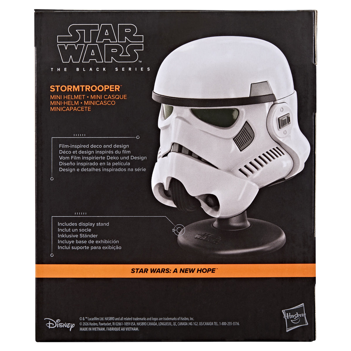 Productafbeelding Star Wars - Stormtrooper Mini Helm Replica op Base
