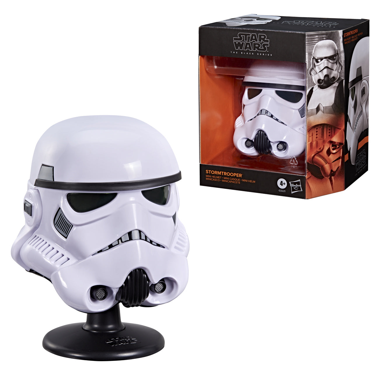 Productafbeelding Star Wars - Stormtrooper Mini Helm Replica op Base