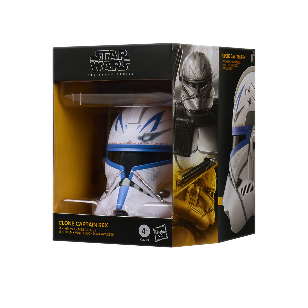 Productafbeelding Star Wars - Captain Rex minihelm replica op sokkel