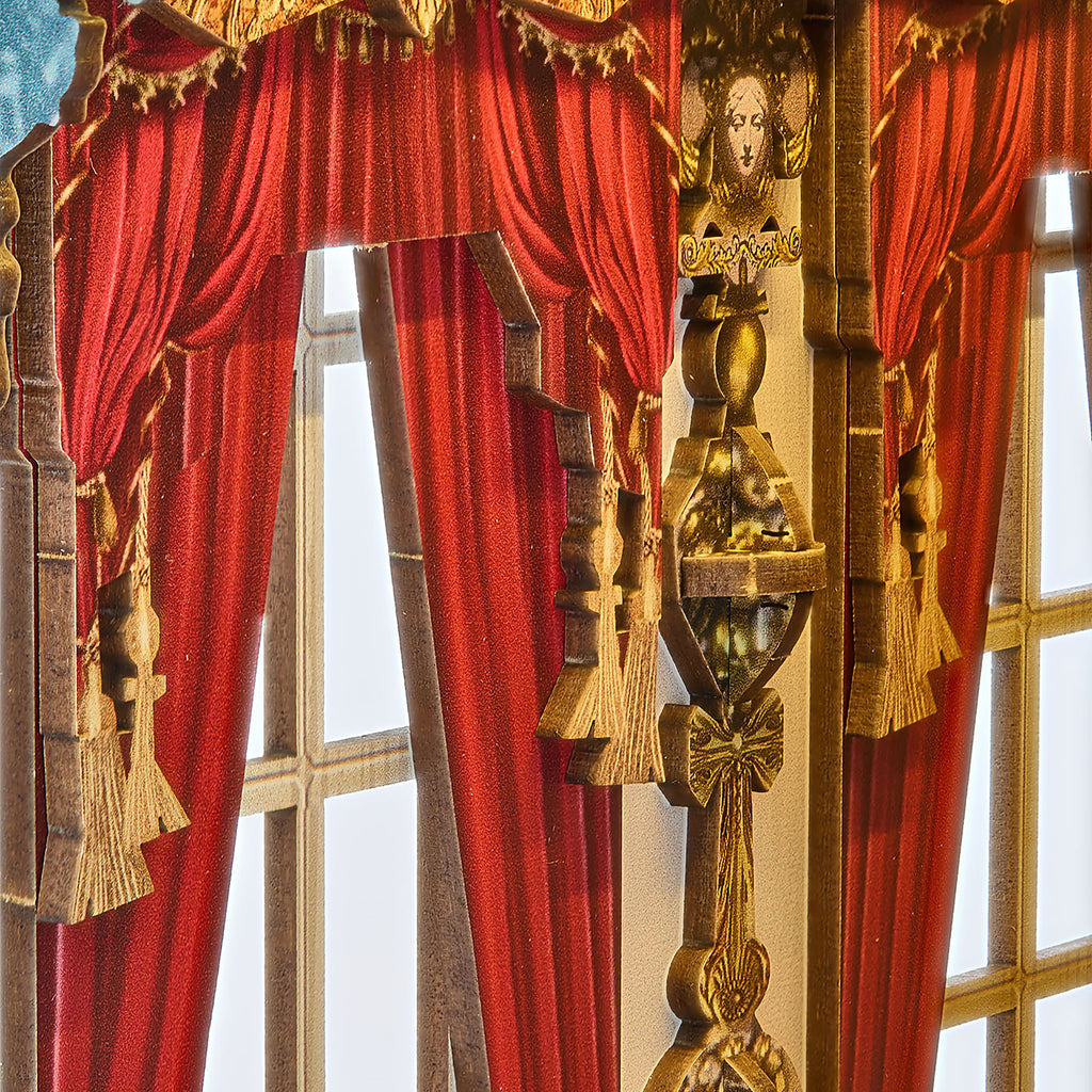 Productafbeelding Bridgerton - The Duke and I Book Nook Modelbouwpakket Hout
