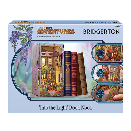 Productafbeelding Bridgerton - Into the Light Book Nook modelbouwpakket hout