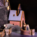 Productafbeelding Harry Potter - Hogwarts Kasteel Nook Modelbouwpakket Hout