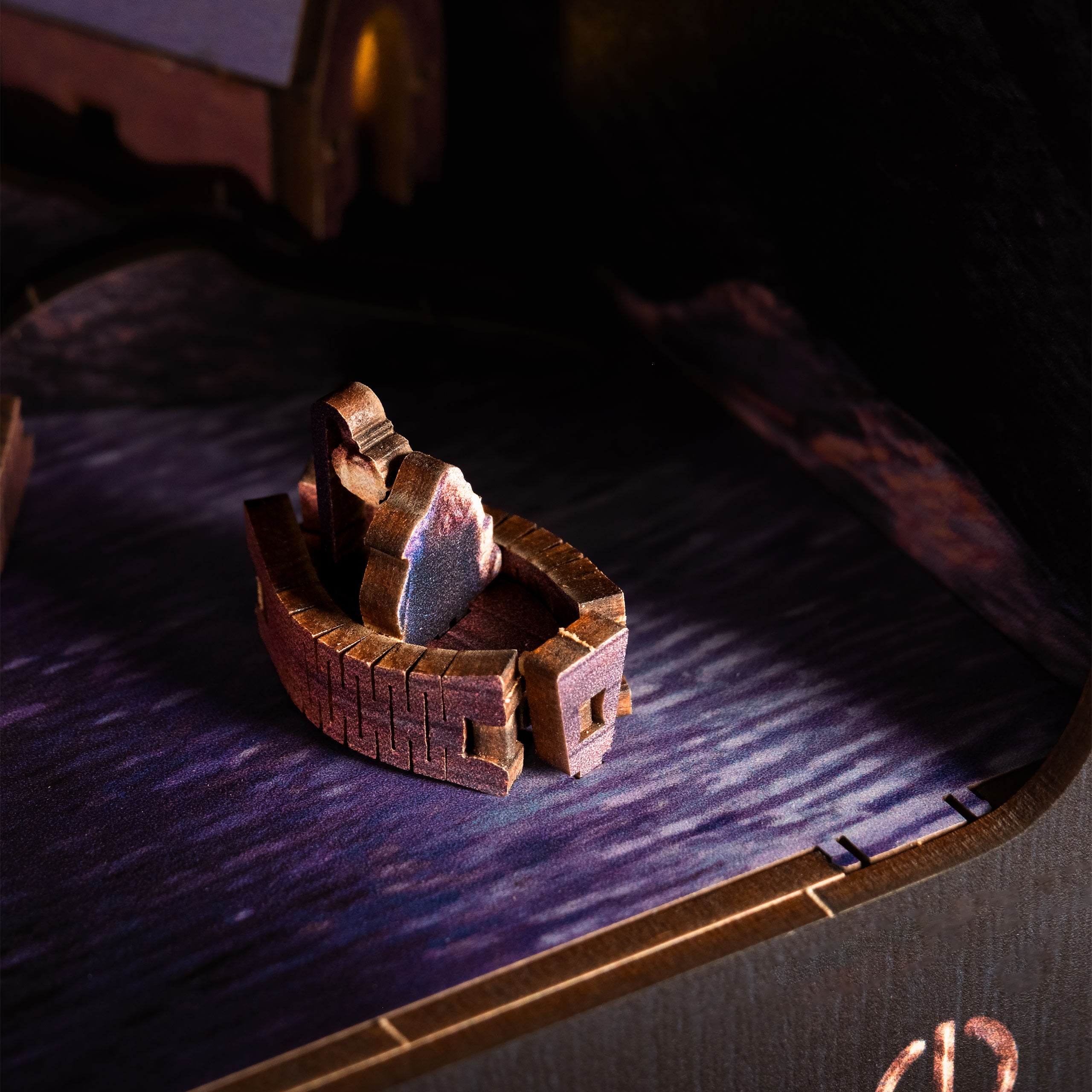 Productafbeelding Harry Potter - Hogwarts Kasteel Nook Modelbouwpakket Hout