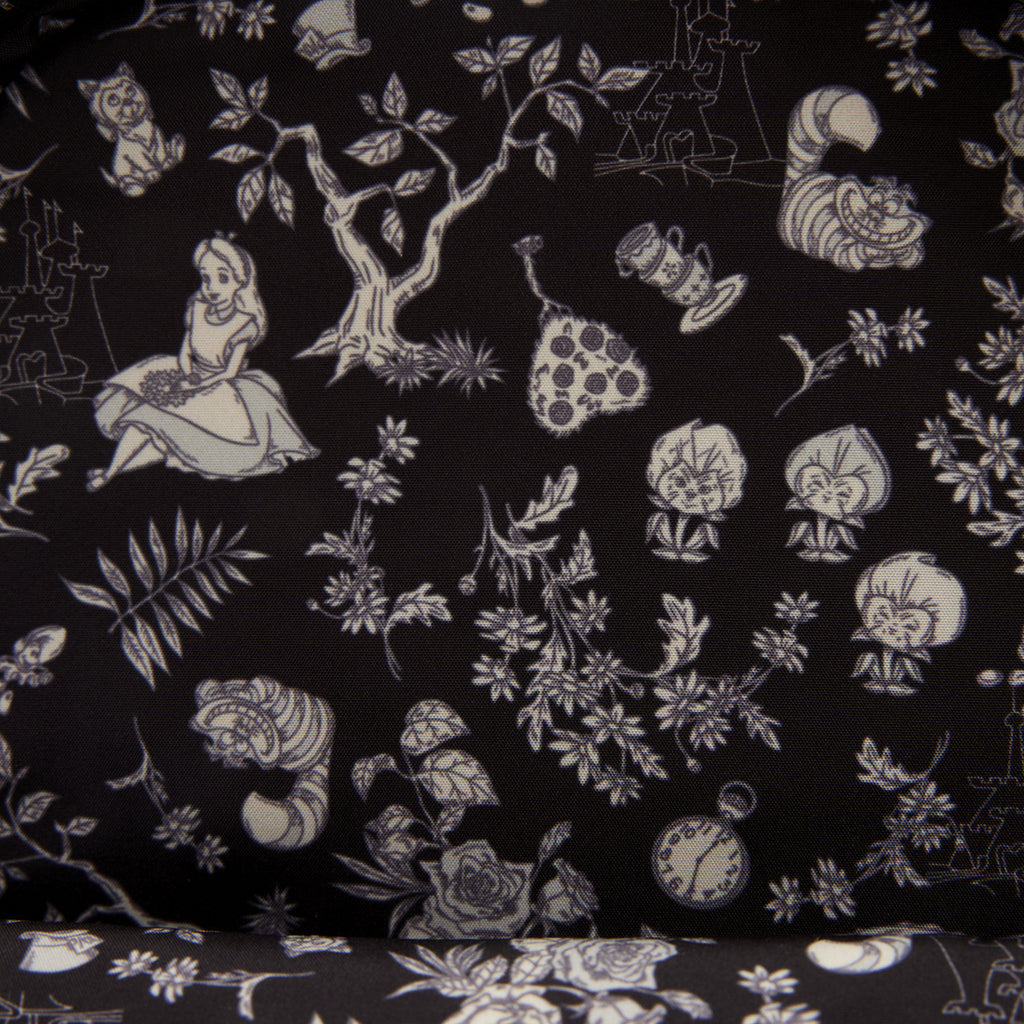 Productafbeelding Alice in Wonderland - Bloemige mini-rugzak