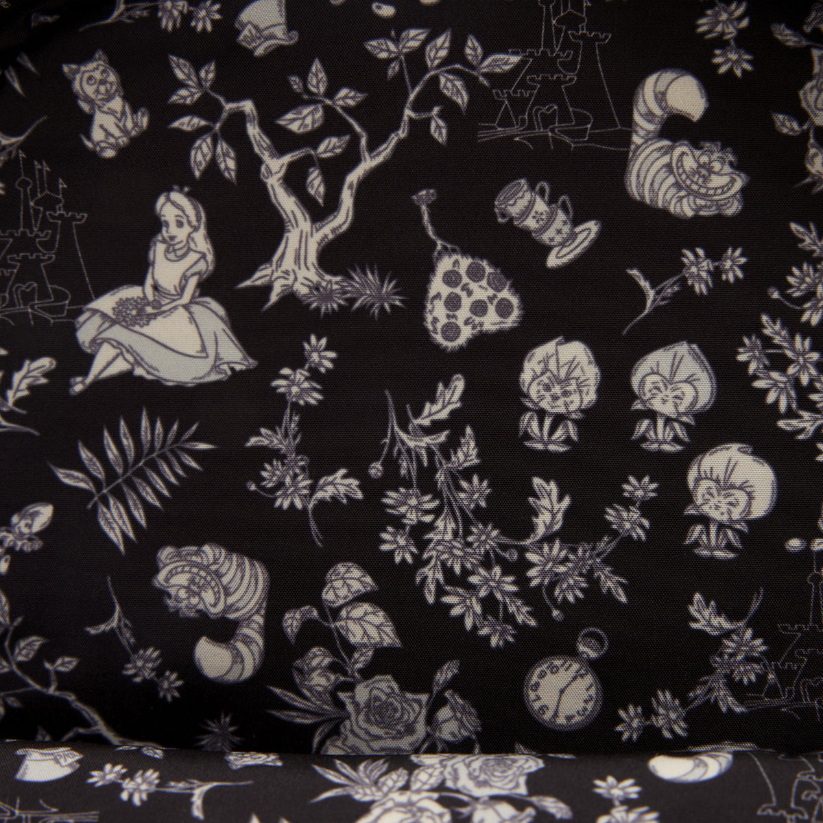 Productafbeelding Alice in Wonderland - Bloemige mini-rugzak
