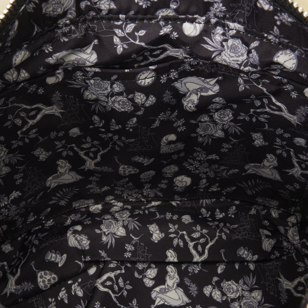 Productafbeelding Alice in Wonderland - Floral mini crossbody tas