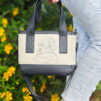 Productafbeelding Alice in Wonderland - Floral mini crossbody tas