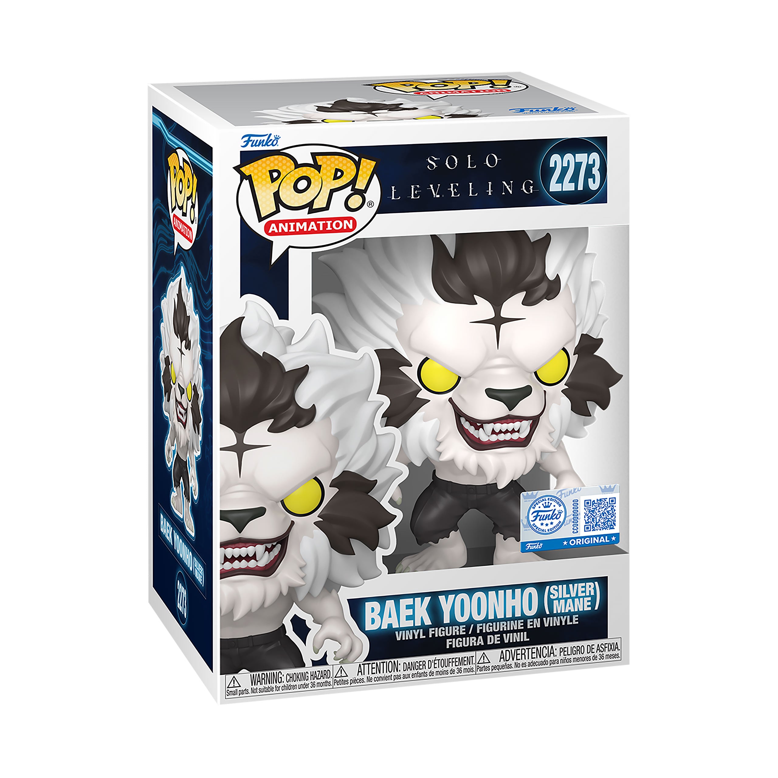 Product image Solo Leveling - Baek Yoonho (Silvermane) Funko Pop! Figure