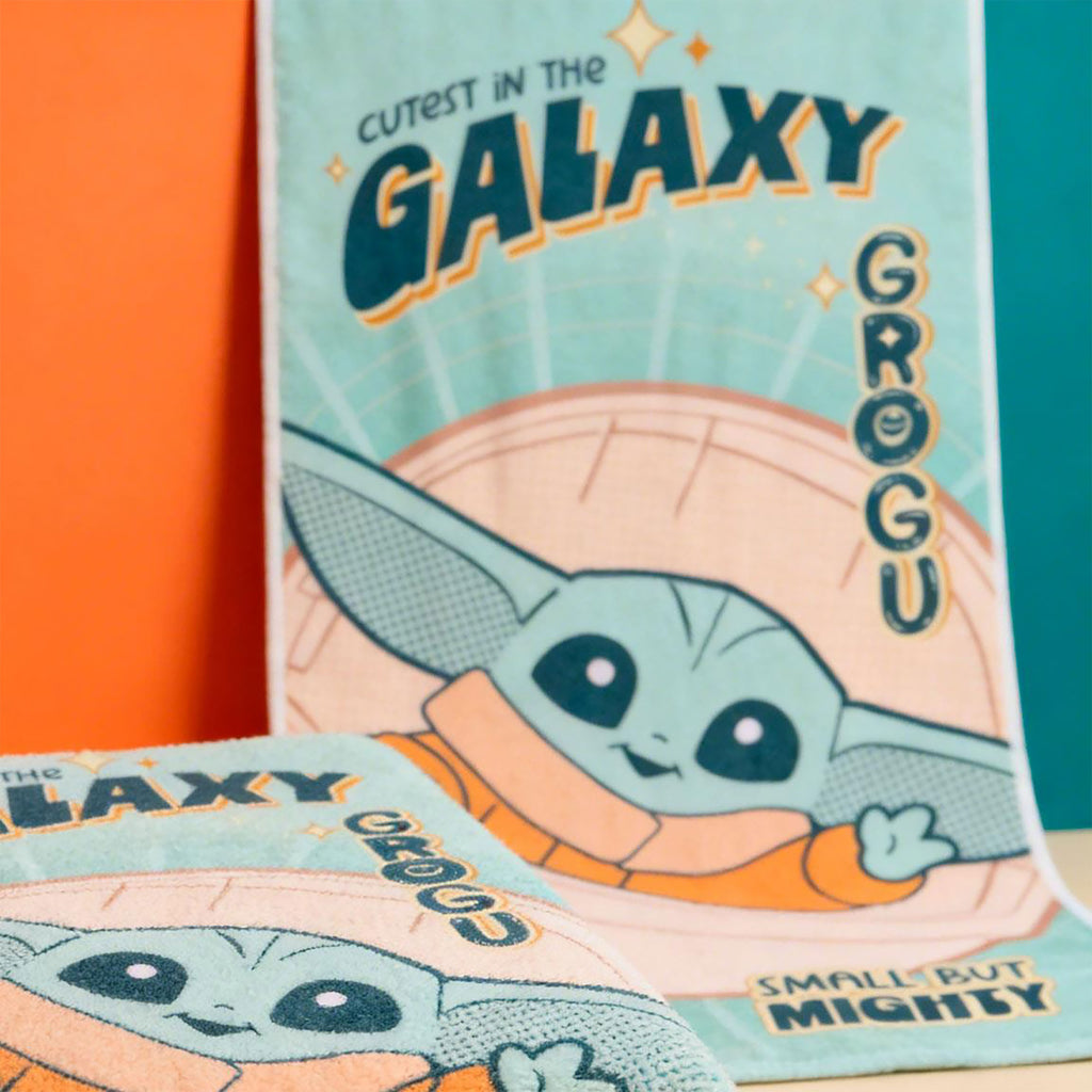 Productafbeelding Grogu Cutest in the Galaxy Strandlaken - Star Wars The Mandalorian