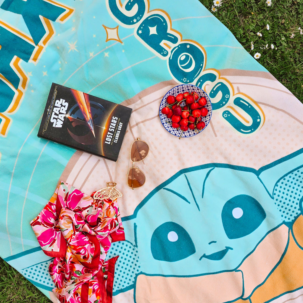 Productafbeelding Grogu Cutest in the Galaxy Strandlaken - Star Wars The Mandalorian