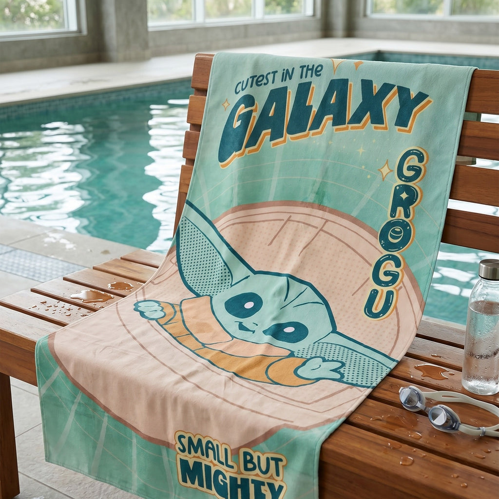 Productafbeelding Grogu Cutest in the Galaxy Strandlaken - Star Wars The Mandalorian