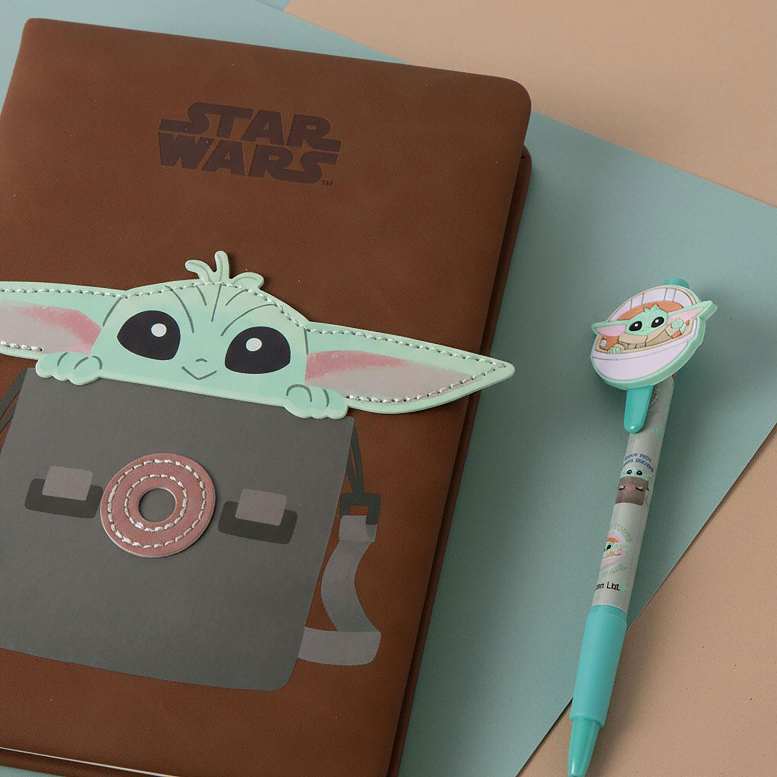 Productafbeelding Grogu notitieboek met pen - Star Wars The Mandalorian