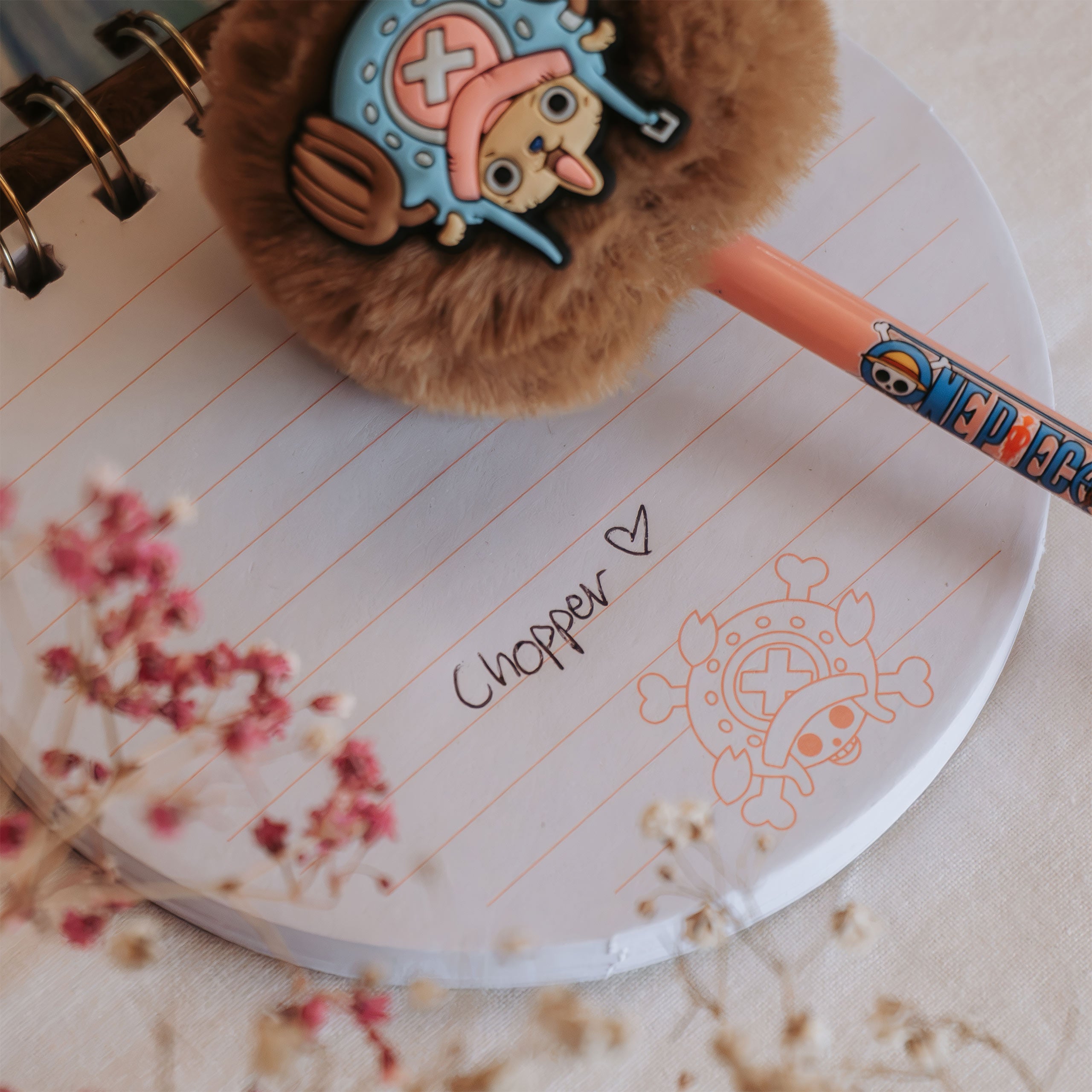 Productafbeelding One Piece - Chopper pompon balpen