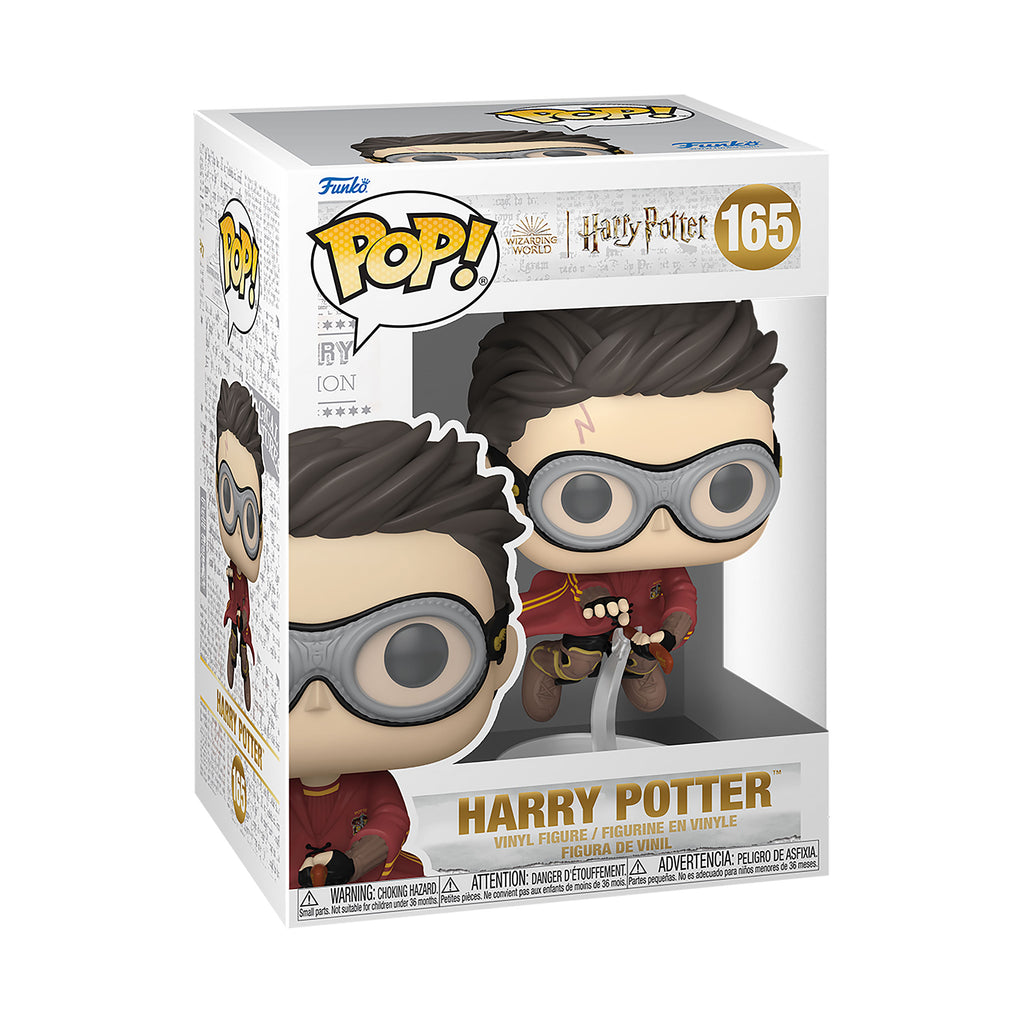 Productafbeelding Harry Potter met bezem (Zwerkbal) Funko Pop! figuur