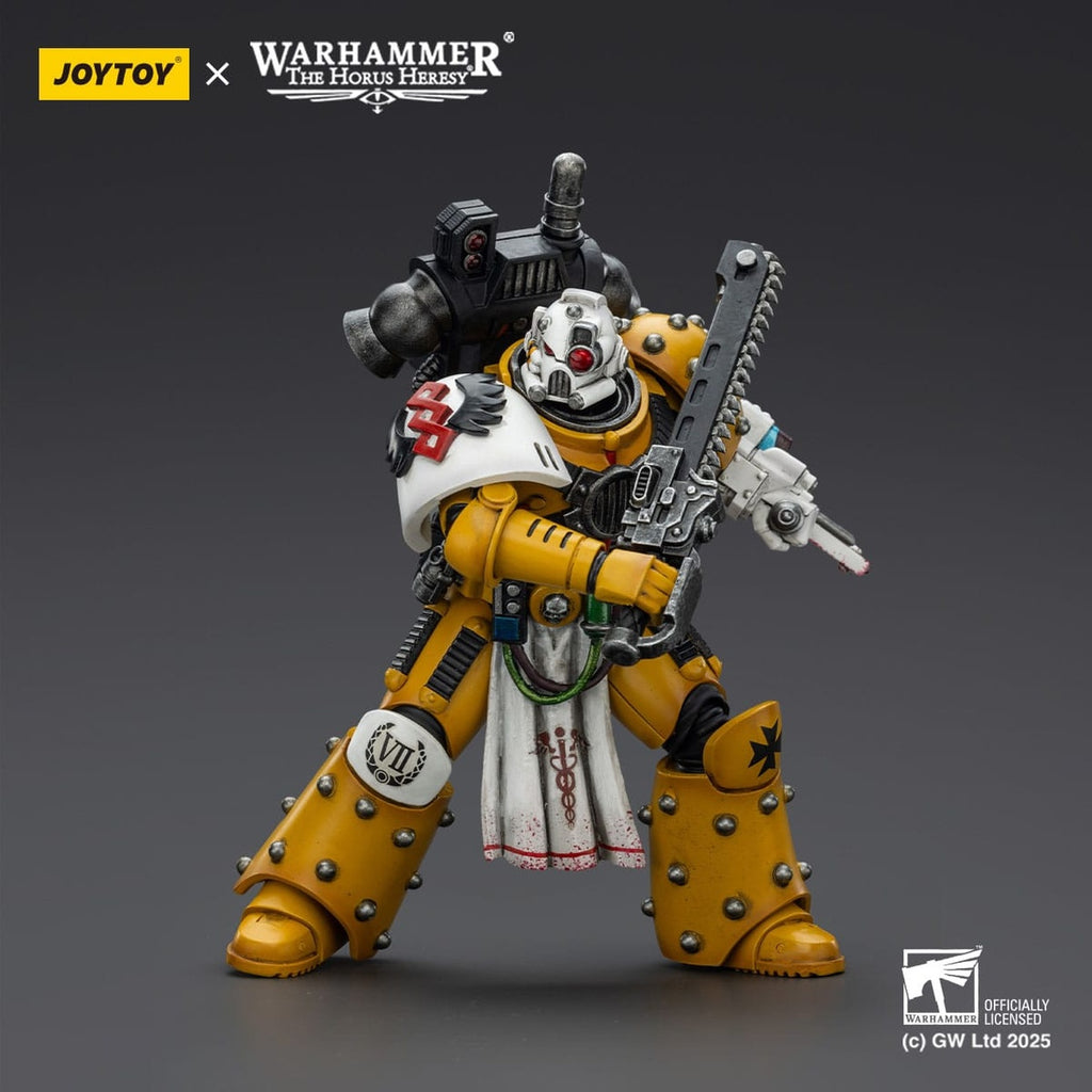 Productafbeelding Warhammer 40k: Imperial Fists - Legion Apothecary Actiefiguur 12 cm