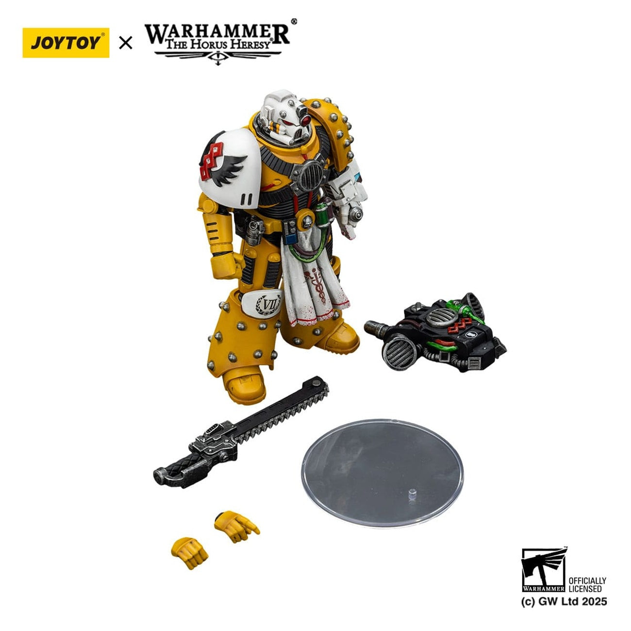 Productafbeelding Warhammer 40k: Imperial Fists - Legion Apothecary Actiefiguur 12 cm