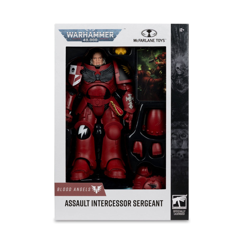 Productafbeelding Warhammer 40k - Assault Intercessor Sergeant (Blood Angel) Actiefiguur 18 cm